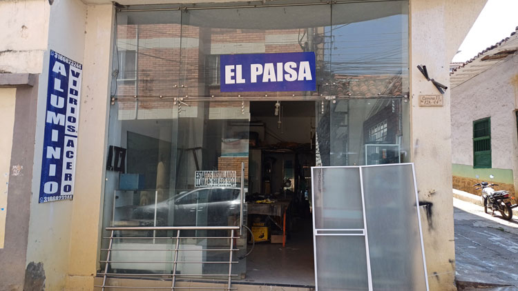 Vidrios y Aluminios El Paisa
