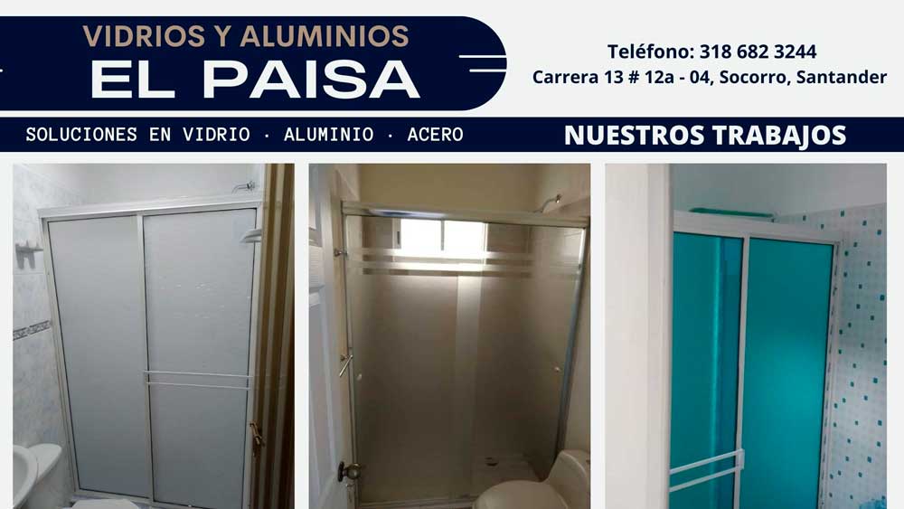 Vidrios y Aluminios El Paisa