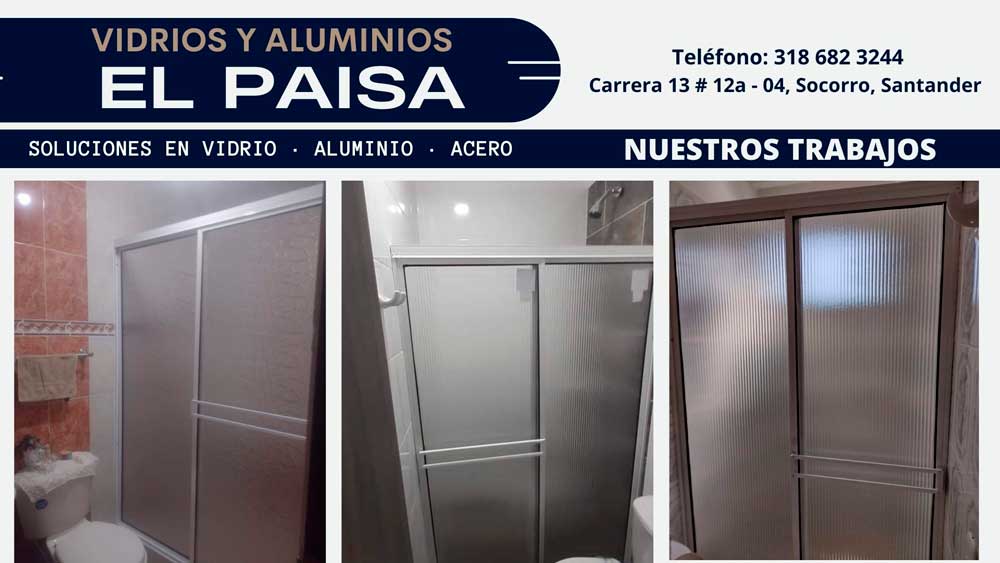 Vidrios y Aluminios El Paisa