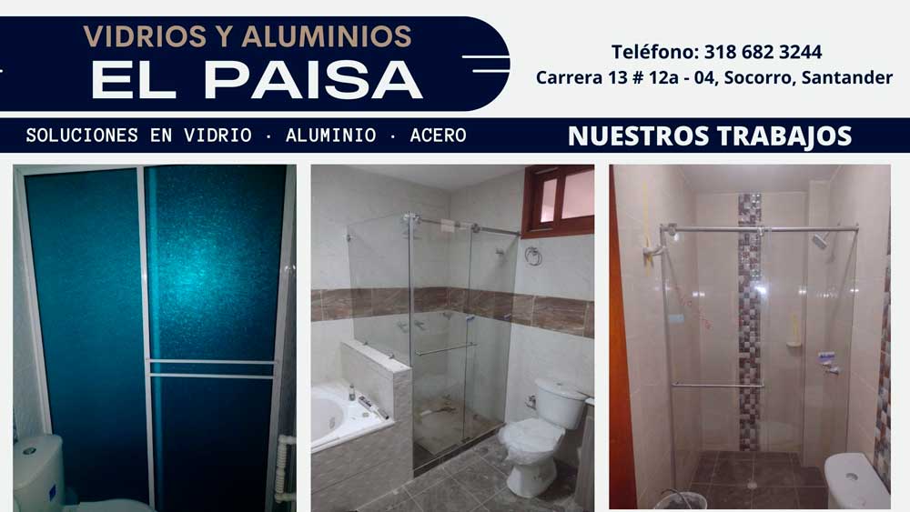 Vidrios y Aluminios El Paisa
