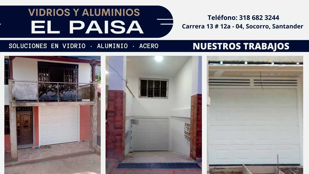 Vidrios y Aluminios El Paisa