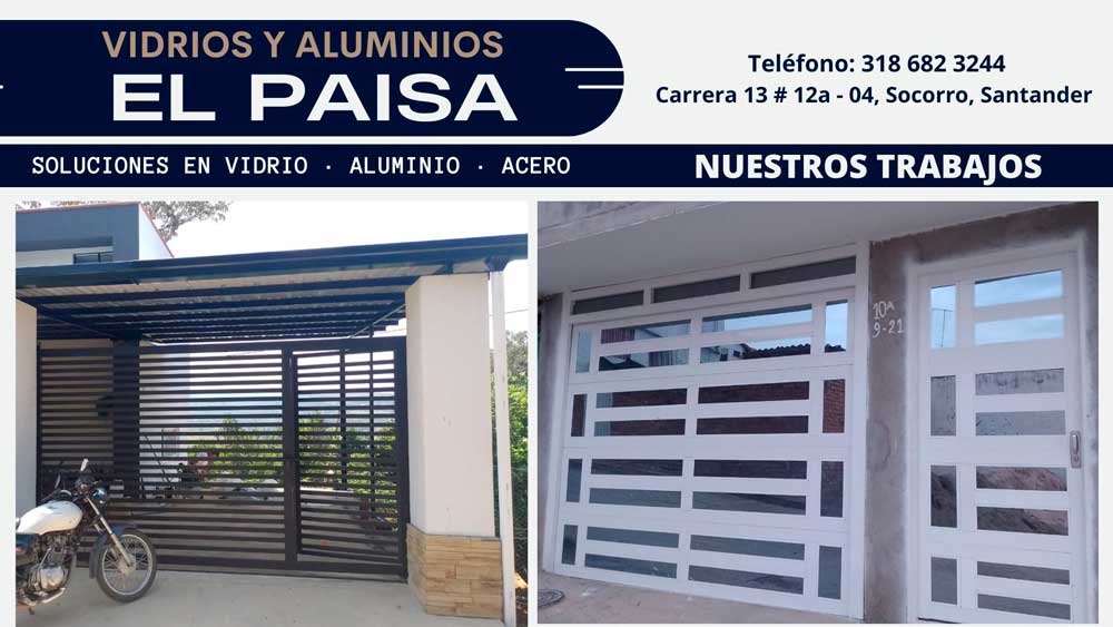 Vidrios y Aluminios El Paisa